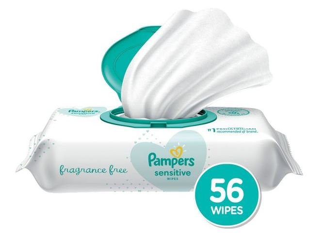 Pampers Baby Wipes Aqua Pure Sensitive (56s) - Brandco Direct Inc