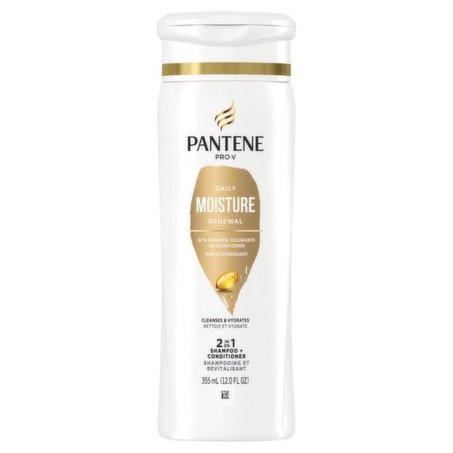 Pantene Pro - V Daily Moistu 2in1 Shampoo+Conditioner (355ml) - Brandco Direct Inc