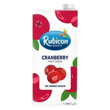 Rubicon Cranberry Juice Drink NSA (1L) - Brandco Direct Inc