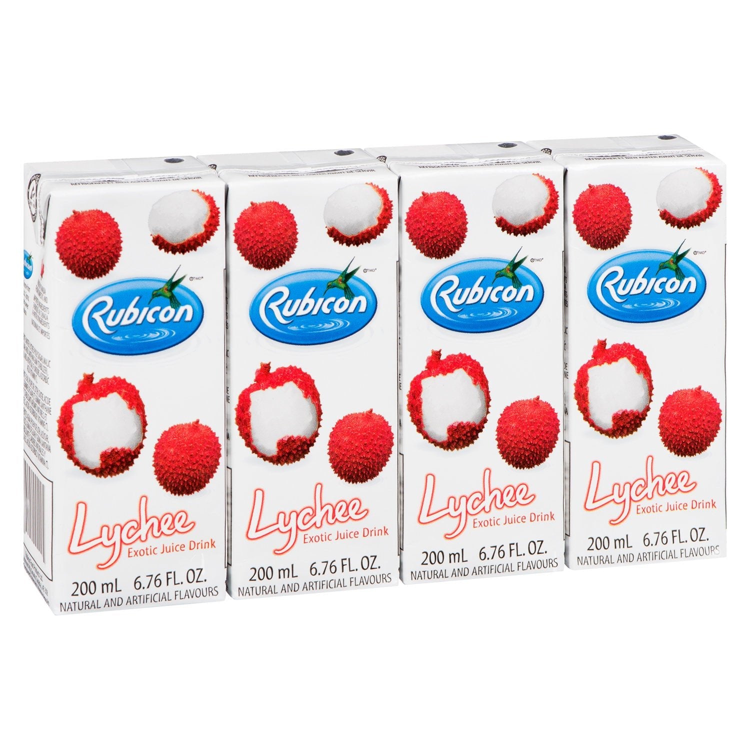 Rubicon Lychee Juice Drink Tetra (4x200ml) - Brandco Direct Inc