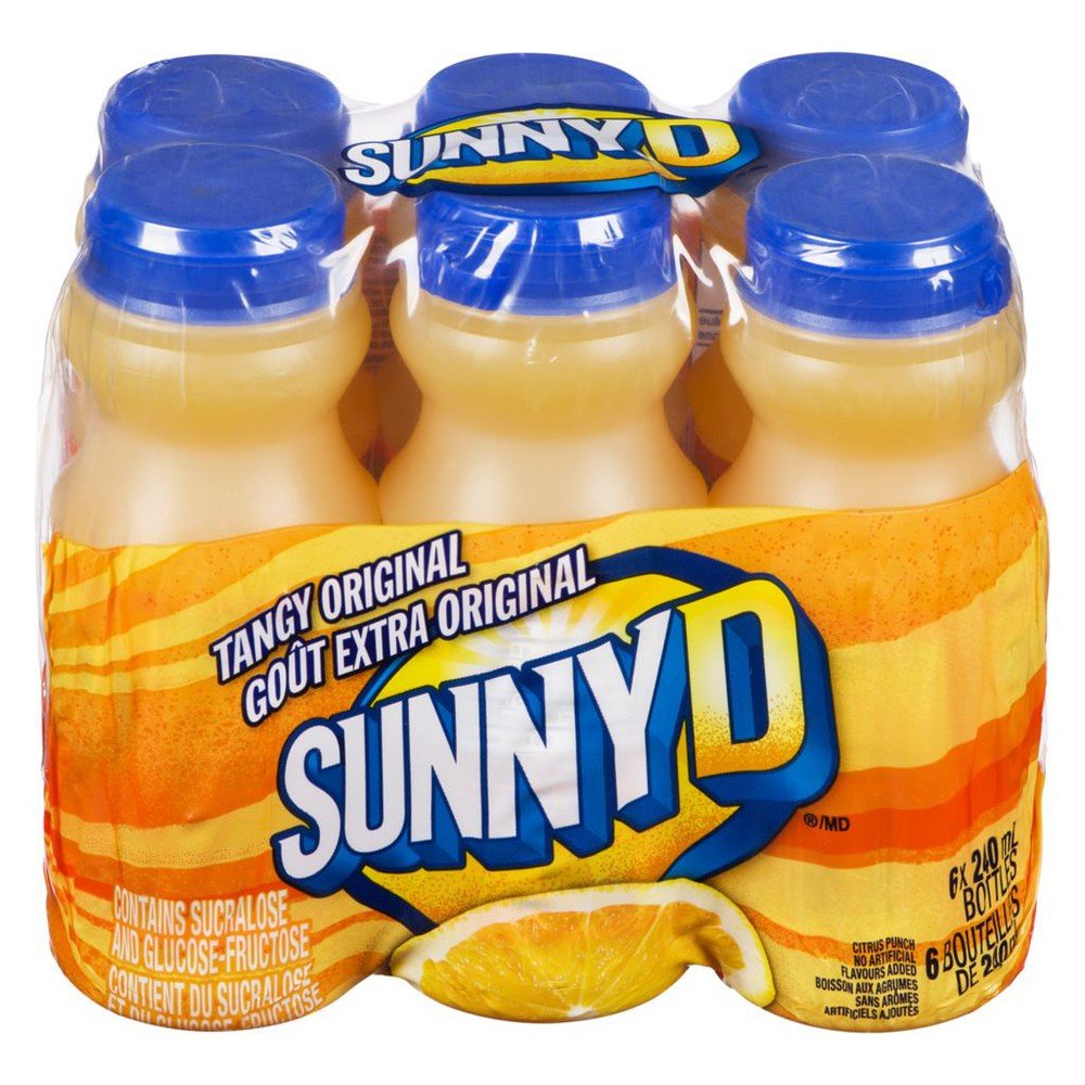 SunnyD Tangy Original (6x240ml) - Brandco Direct Inc