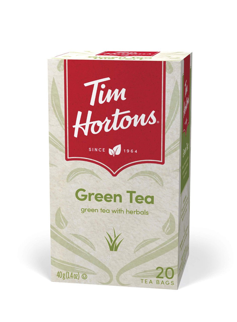 Tim Hortons Green Tea 20ct (40g) - Brandco Direct Inc