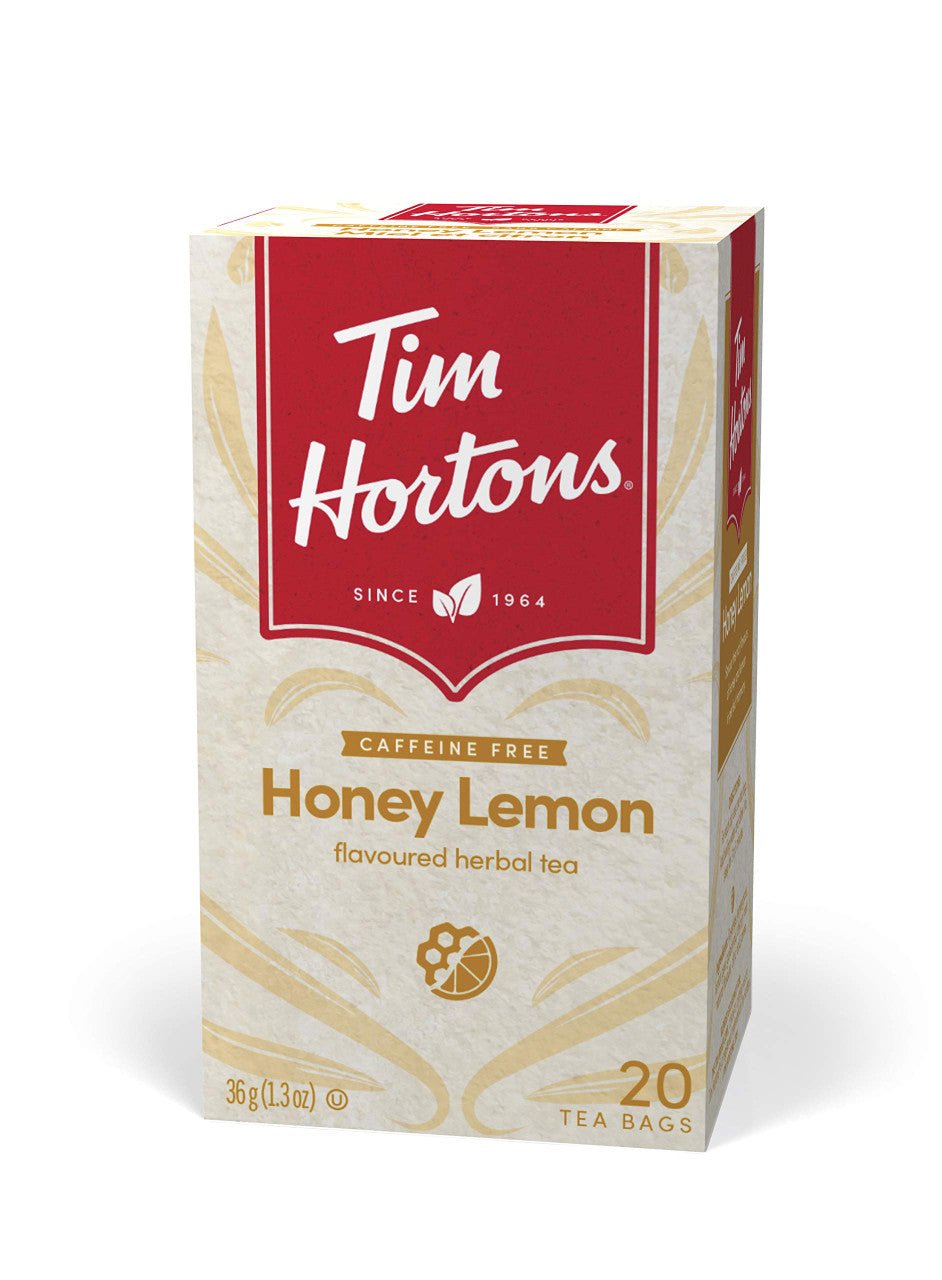 Tim Hortons Honey Lemon Tea 20ct (36g) - Brandco Direct Inc