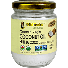 Wild Tusker Org Virgin Coconut Oil Small (200ml) - Brandco Direct Inc