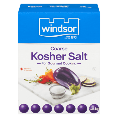 Windsor Salt Kosher Salt (1.36kg) - Brandco Direct Inc