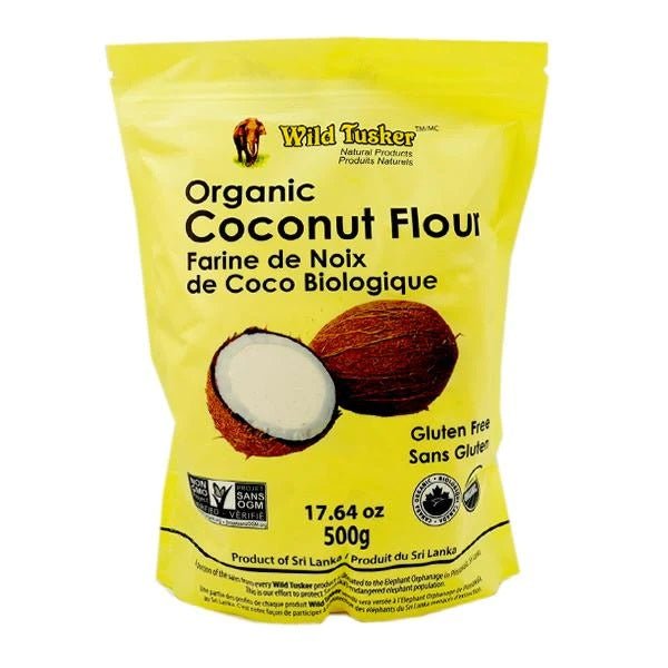 Wild Tusker Organic Coconut Flour (500g) - Brandco Direct Inc