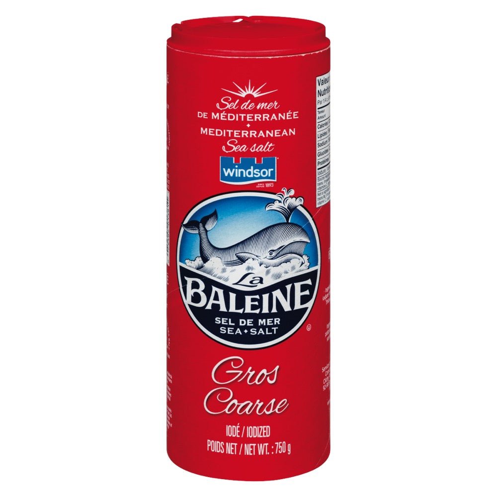 Windsor Salt La Baleine Coarse (750g) - Brandco Direct Inc