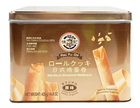 Xu Fuji Japanese Egg Roll Original Flavour 420g - Brandco Direct Inc