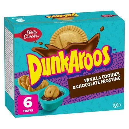 Dunkaroos Chocolate Cookiess 6Ct (168g) - Brandco Direct Inc