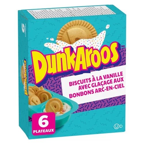 Dunkaroos Vanilla Cookiess 6Ct (168g) - Brandco Direct Inc