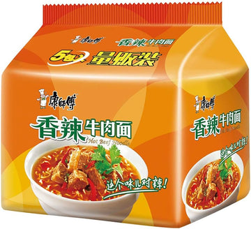 Nouilles instantanées au bœuf épicé Kang Shi Fu (98 g x 5)