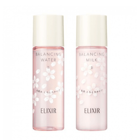 ELIXIR REFLET ELIXIR BALANCING SERIES LOTION TRIAL SET Sakura Edition Limited Edition (30ml+30ml) - Brandco Direct Inc