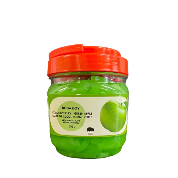 Boba Boy Coconut Jelly Flav Green Apple (500g)