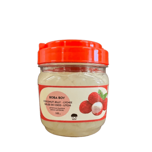 Boba Boy Coconut Jelly Flav Lychee (500g) - Brandco Direct Inc