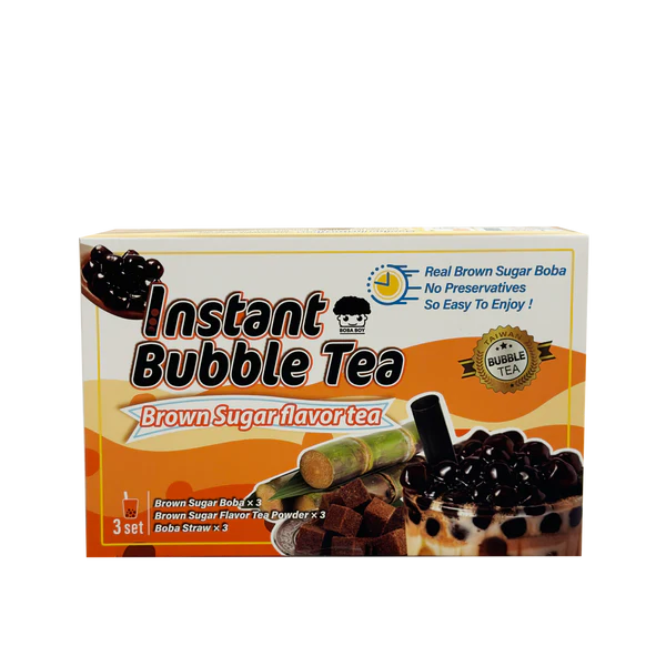 Instant Bubble Tea Brown Sugar Flavor (3Set)