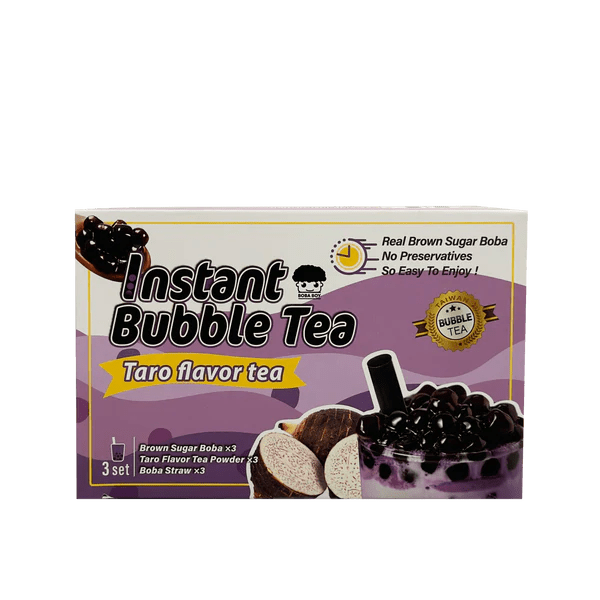 Instant Bubble Tea Taro Flavor (3 Set) - Brandco Direct Inc