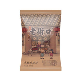 Laojiekou Caramel Flavor Sunflower Seeds 500g - Brandco Direct Inc