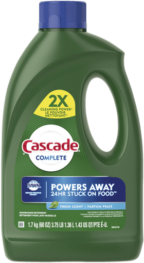Cascade Dishwasher Gel Fresh Scent (1.7kg) - Brandco Direct Inc