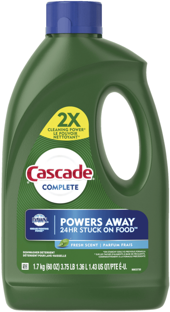 Cascade Dishwasher Gel Fresh Scent (1.7kg) - Brandco Direct Inc