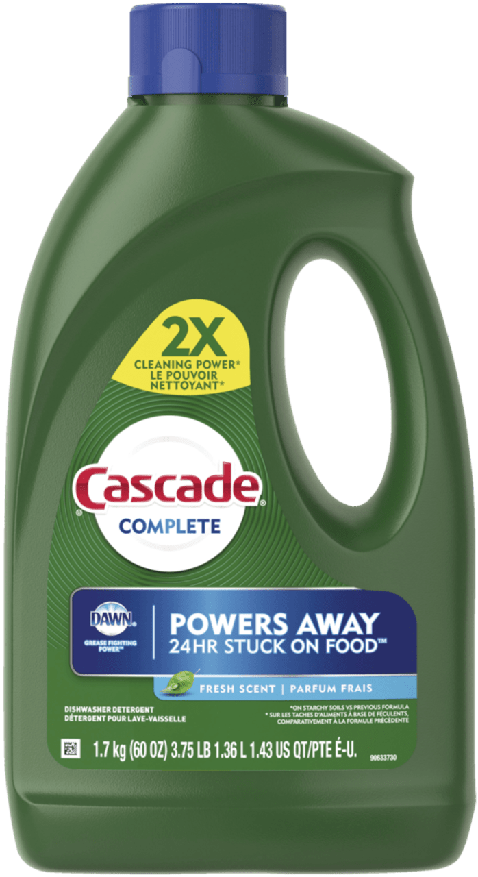 Cascade Dishwasher Gel Fresh Scent (1.7kg) - Brandco Direct Inc