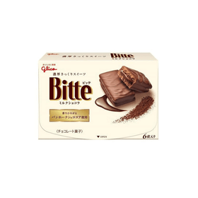 Glico Bitte Chocolate Biscuit Milk Chocolate(120g) - Brandco Direct Inc
