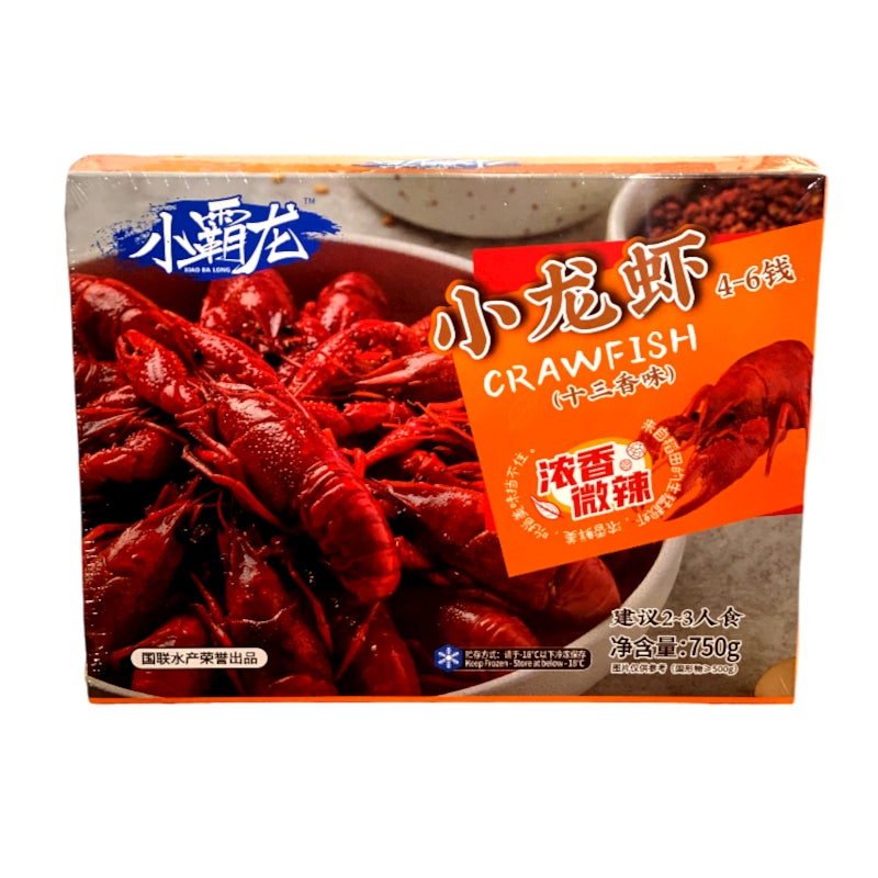 Guolian Little Ba Long Thirteen-Spice Flavor Crawfish (750g)