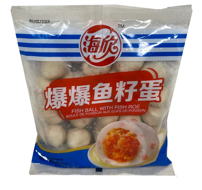 Haixin Fish Ball With Fish Roe (340g);T10xH8