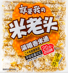 Mi Lao Tou Peanut Flavour Rice Puff 400g