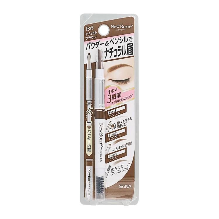 Tokiwa Yakuhin Sana Newborn W Brow Ex N B6 Natural Brown - Brandco Direct Inc