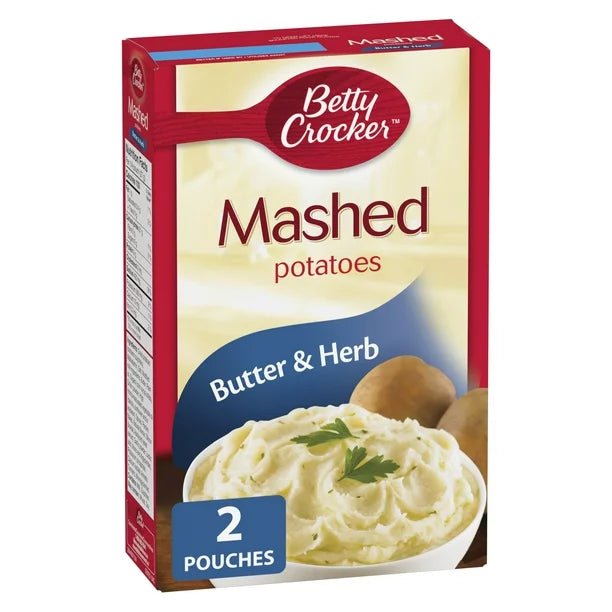 Betty C Mashed Potatoes Butter & Herb (215g) - Brandco Direct Inc