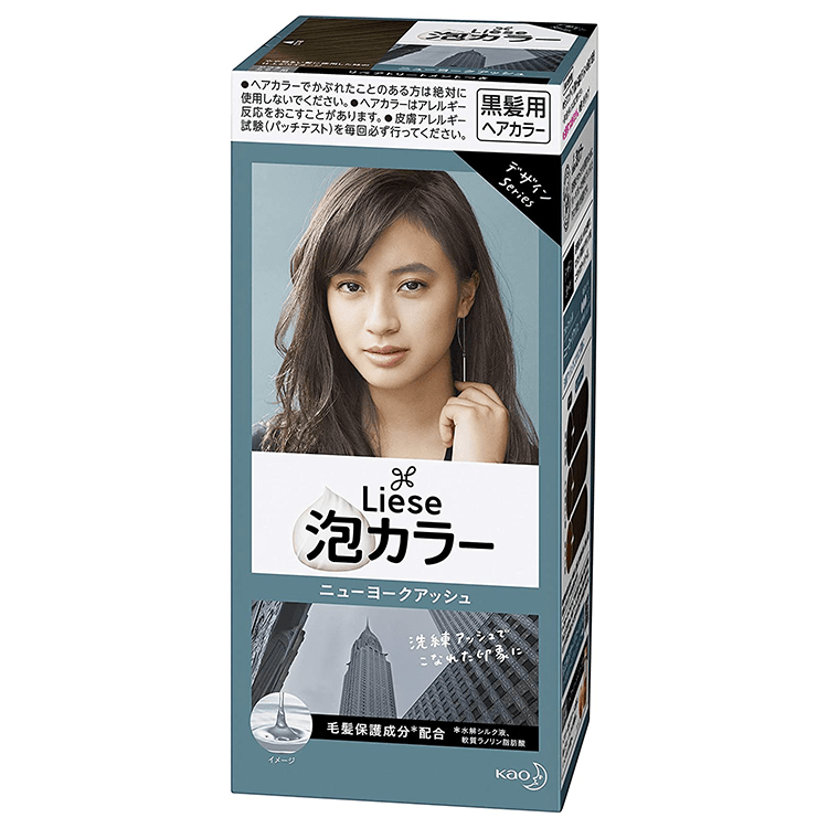 Kao Liese bubble Hair dye New York ash Grey - Brandco Direct Inc