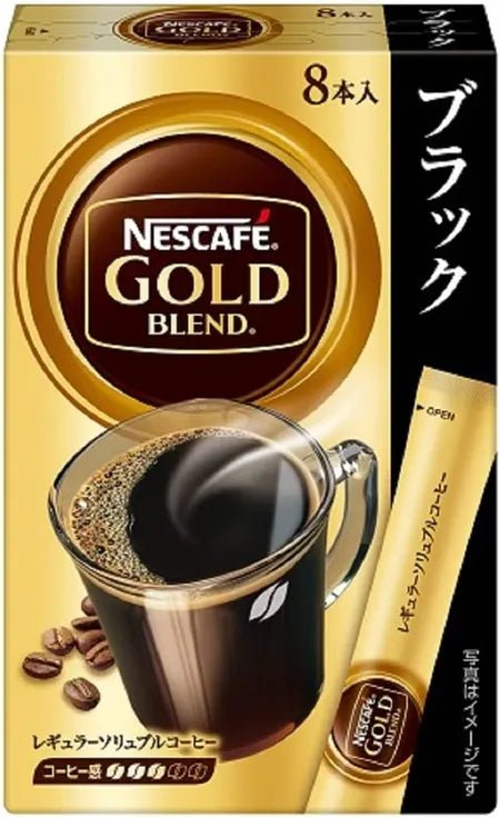 Nestlé Nescafe Gold Blend Stick Black 8 pieces 16g - Brandco Direct Inc