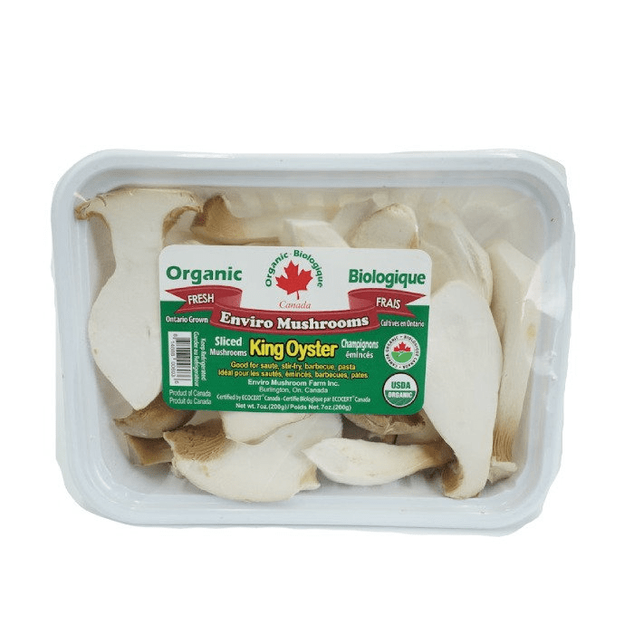 Sliced King Mushroom 1pk (170g) - Brandco Direct Inc