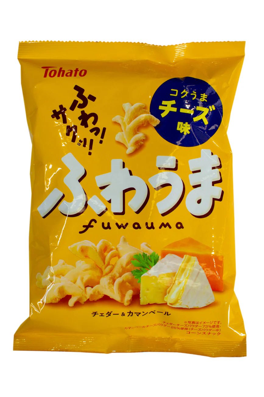 Tohato Fuwauma Corn Snack Cheese (56g) - Brandco Direct Inc