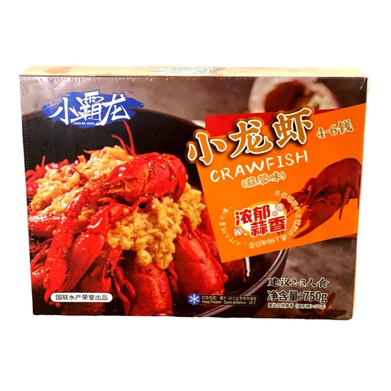 Guolian Little Ba Long Garlic Flavor Crawfish (750g) - Brandco Direct Inc