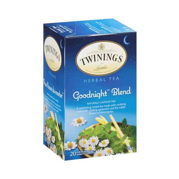 Twinings Goodnight Blend Herbal CF Tea 20s (29g) - Brandco Direct Inc