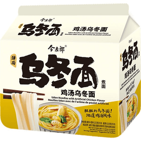 JML Udon Noodles with Chicken Flavor 5 Packs - Brandco Direct Inc