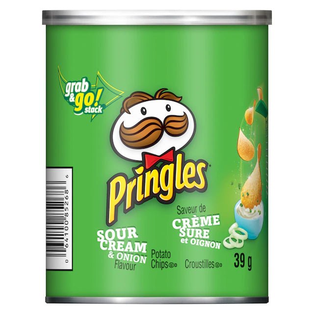 Pringle Sour Cream & Onion Small Can(39g) - Brandco Direct Inc