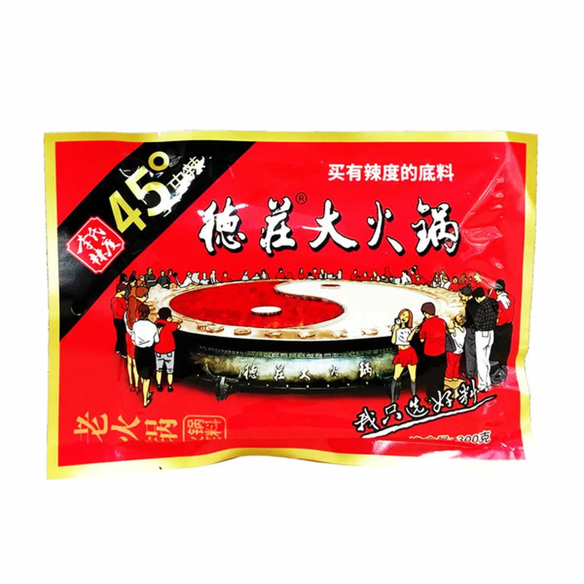 De Zhuang Hot Pot Base 45°Seasoning (300g) - Brandco Direct Inc