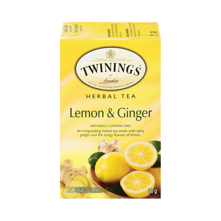 Twinings Lemon&Ginger CF Tea 20s (30g) - Brandco Direct Inc