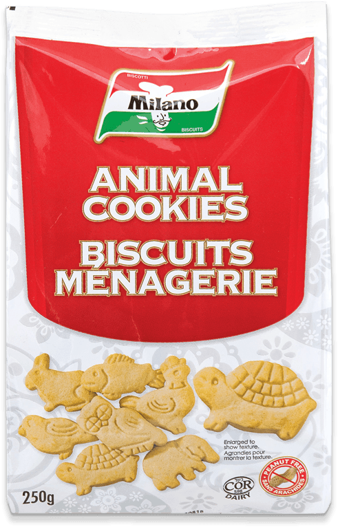 Biscuits animaux de Milan (250g)