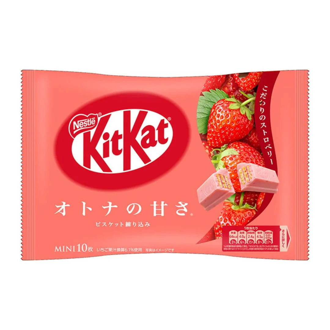 Nestle KitKat Wafer Chocolate with Strawberry (124.3g)