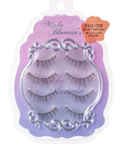 Miche Bloomin' 3D False Eyelashes (No 09 NUDY BROWN) - Brandco Direct Inc