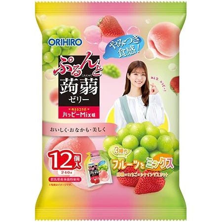 Orihiro Jelly Mixed Fruit Flavor Konjac (240g) - Brandco Direct Inc