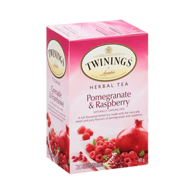 Twinings Pomegranate&Raspberry CF Tea 20s (40g) - Brandco Direct Inc