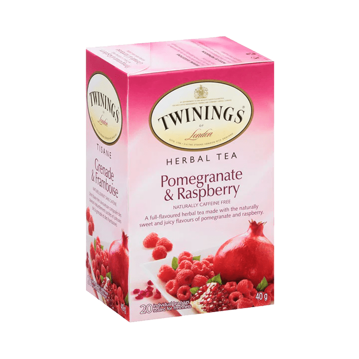 Twinings Pomegranate&Raspberry CF Tea 20s (40g) - Brandco Direct Inc