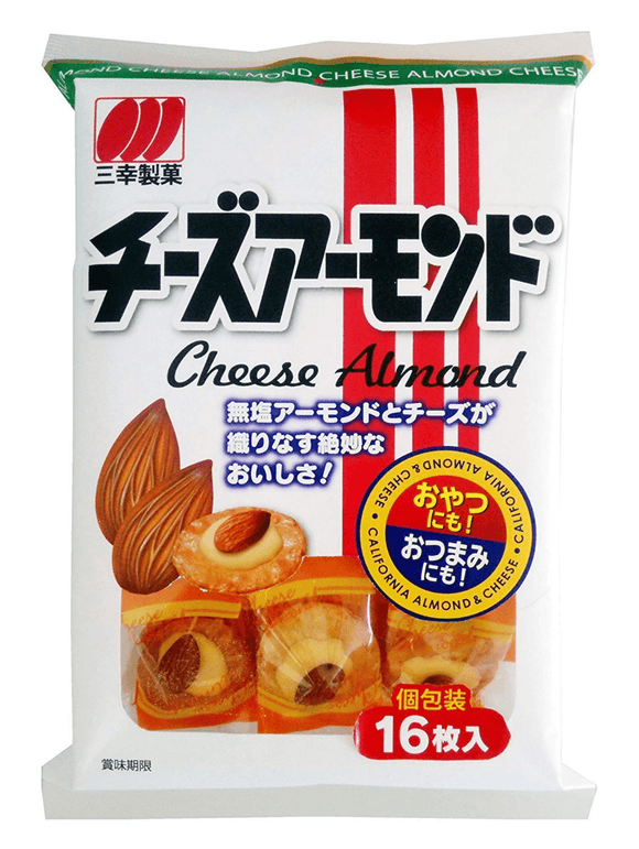 Sanko Cheese Almond Rice Cracker Bacon Camem (62g) - Brandco Direct Inc