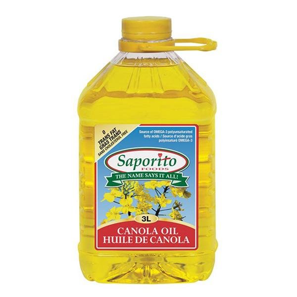 Saporito Canola Oil (3L) - Brandco Direct Inc