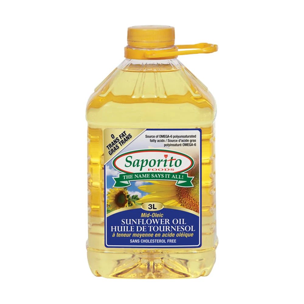 Saporito Sunflower Oil (3L) - Brandco Direct Inc