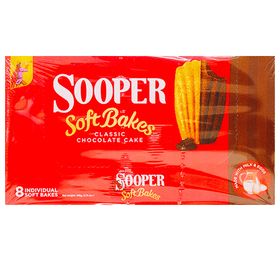 Sooper Class Chocolate Ckae Soft Bakes (248g) - Brandco Direct Inc